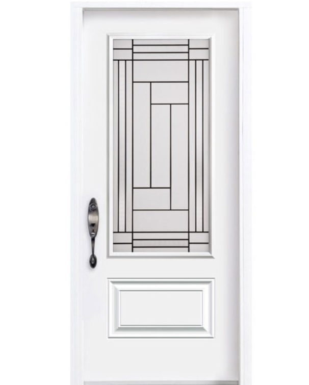 Elegant Single Fiberglass Door – Durable, Stylish, and Secure