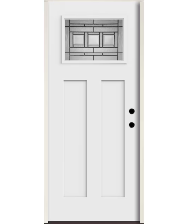Premium Single Fiberglass Door – Various Sizes & Finishes