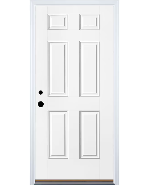 Single Fiberglass Doors – Durable & Stylish Entryways Available in 32″ & 36″