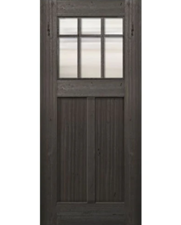 Craftsman 6-Lite Mahogany Entry Door – 36×80