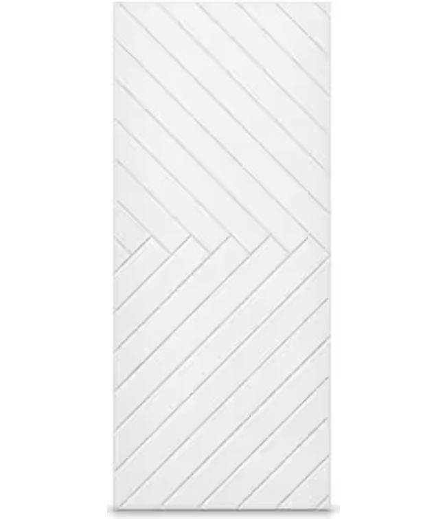 Interior Slab – Chevron-Panel Hollow-Core Composite