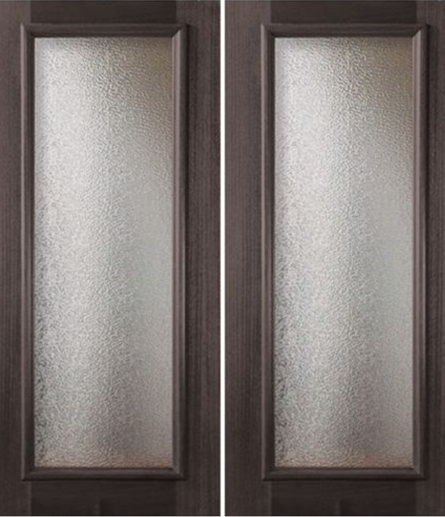 Portobello Full-Lite Mahogany Double Doors – 6'8″