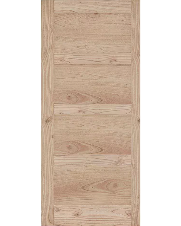 Rustic Shaker Solid Wood Interior Door Slab – 30×80″