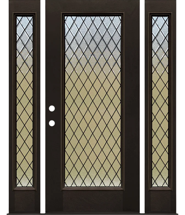 diamond-granite-full-lite-door-sidelites-pecan