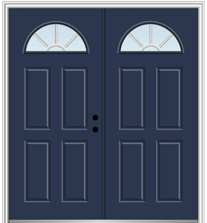 fiberglass-double-exterior-door-1-4-lite-4-panel-clear-glass
