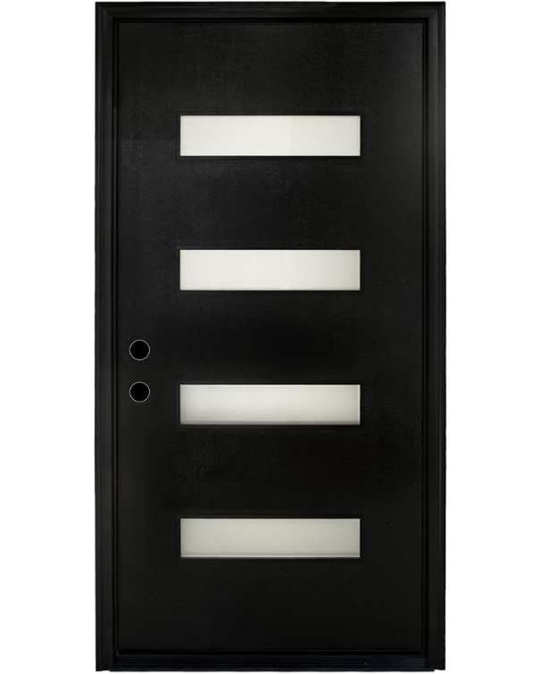 fiberglass-entry-door-frosted-glass-brickmould-black