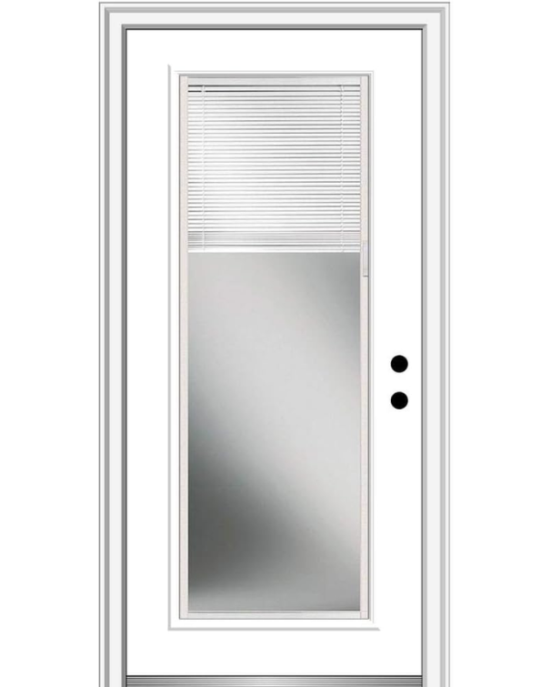 fiberglass-full-lite-entry-door-internal-blinds-left-hand