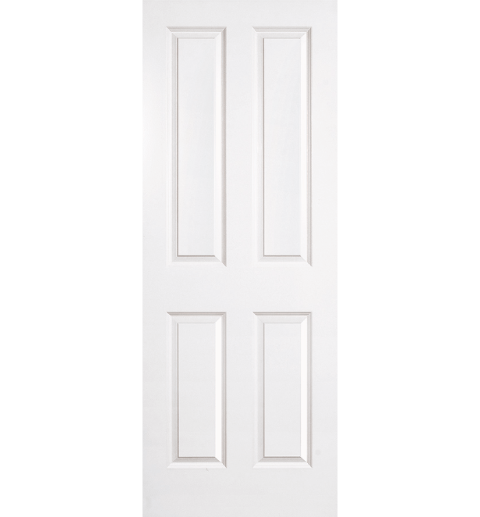 Hollow Core Interior Door – 4-Panel Smooth Slab
