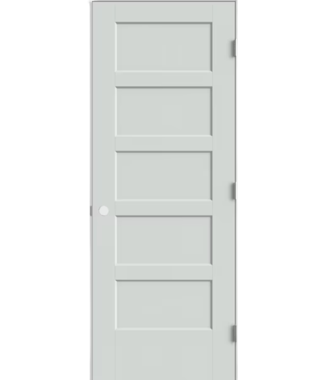 Interior Prehung Door – Hollow-Core 5-Panel Craftsman