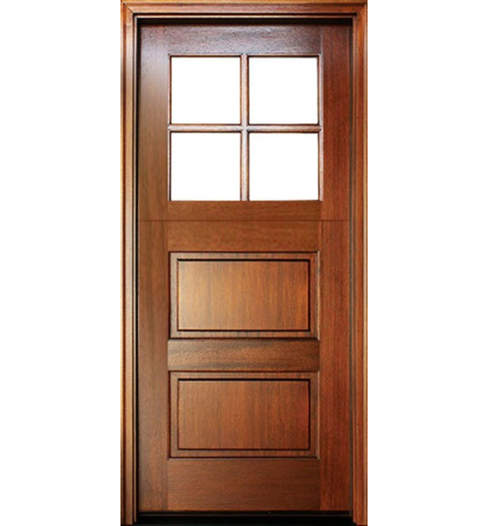 craftsman-dutch-door-2panel-4lite-mahogany