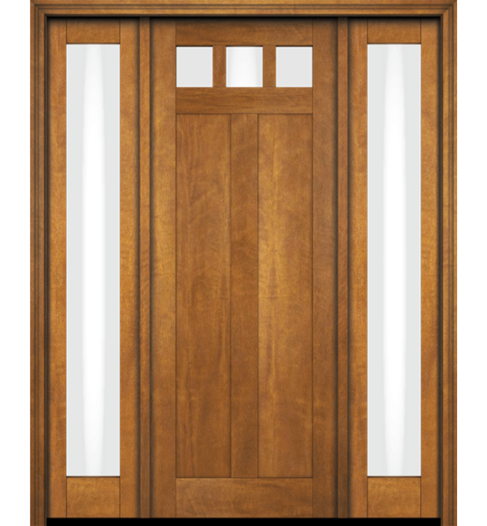 craftsman-exterior-door-two-sidelites-top-lite